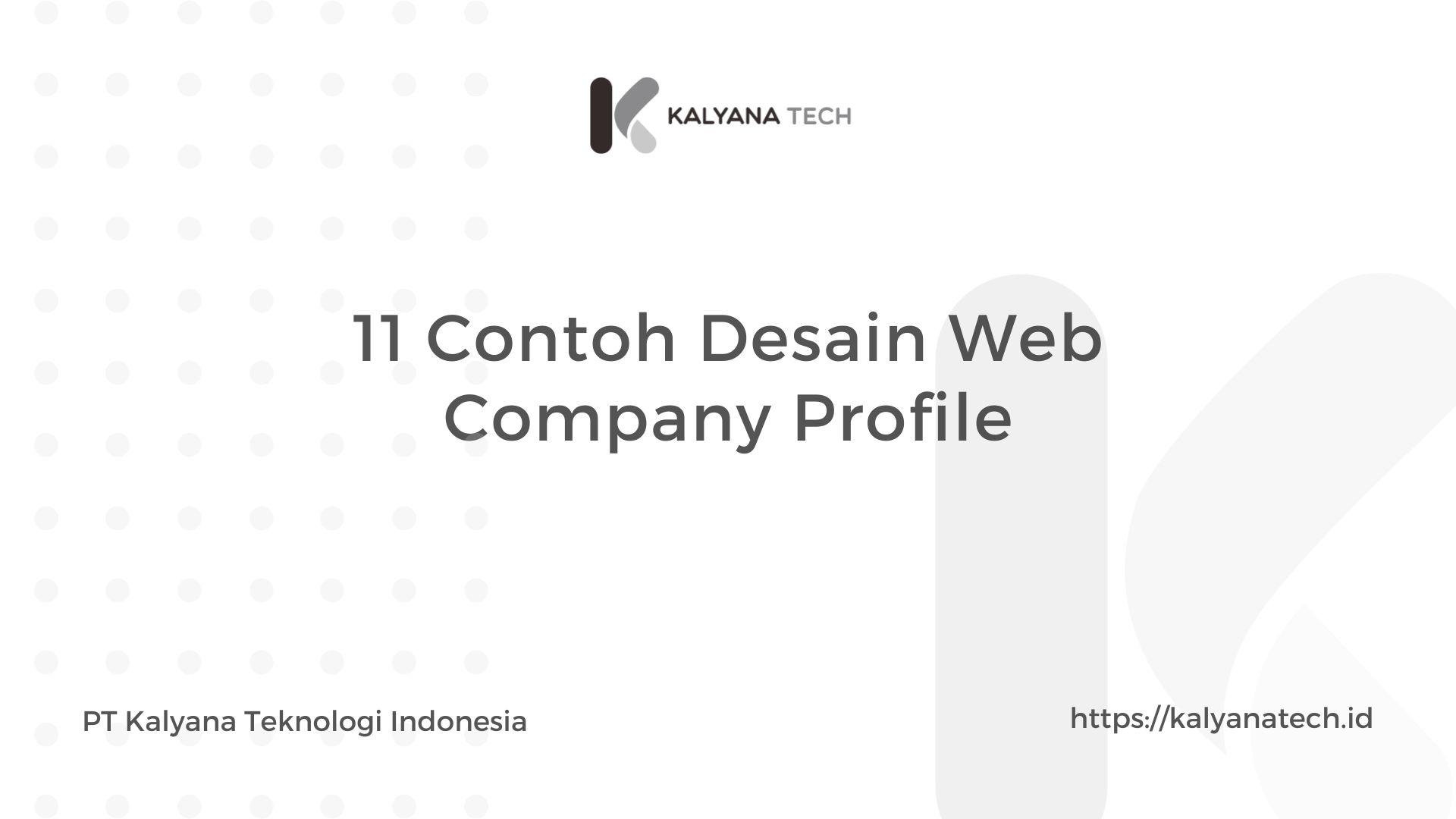 11 Contoh Desain Web Company Profile